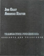 book Transaction Processing: Concepts and Techniques