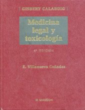 book Medicina legal y toxicología