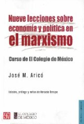 book Nueve lecciones sobre economía y política en el marxismo