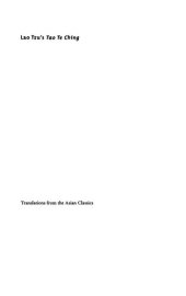 book Tao Te Ching: A Translation of the Startling New Documents Found at Guodian