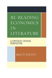 book Re-Reading Economics in Literature: A Capitalist Critical Perspective