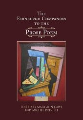 book The Edinburgh Companion to the Prose Poem