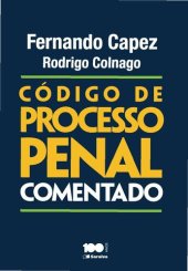 book Código de Processo Penal. Comentado