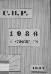 book C. H. P. 1936 İl Kongreleri