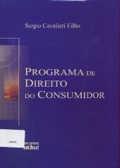 book Programa de Direito do Consumidor