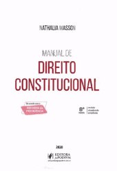 book Manual de Direito Constitucional