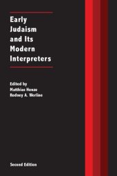 book Early Judaism & Its Modern Interpreters