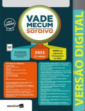 book Vade Mecum Saraiva - Tradicional - 31ª Edição 2021