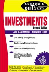 book Schaum's Outline of Investments