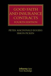 book Good Faith and Insurance Contracts