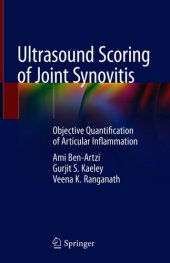 book Ultrasound Scoring of Joint Synovitis : Objective Quantification of Articular Inflammation