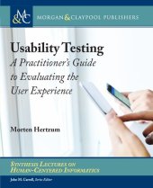 book Usability Testing: A Practitioner's Guide to Evaluating the User Experience