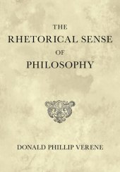 book The Rhetorical Sense of Philosophy