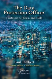 book The Data Protection Officer: Profession, Rules, and Role