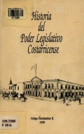 book Historia del poder legislativo costarricense