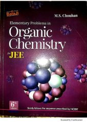 book Elementary Problems in Organic Chemistry for JEE