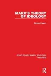 book Marx's Theory of Ideology (RLE Marxism)