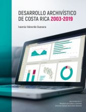 book Desarrollo archivístico de Costa Rica 2003-2019