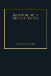 book Sacred Music in Secular Society