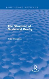 book The Structure of Modernist Poetry