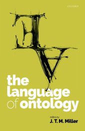 book The Language of Ontology