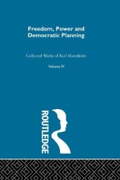 book Freedom, Power and Democratic Planning