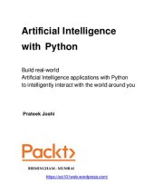 book Artificial Intelligence with Python