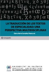 book La traducción de los textos de especialidad.