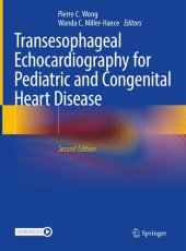 book Transesophageal Echocardiography for Pediatric and Congenital Heart Disease