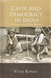 book Caste and Democracy in India: A Perspective from Below