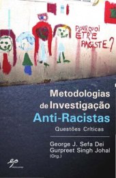 book Metodologias de investigação anti-racistas: Questões críticas