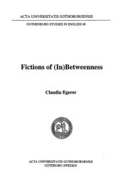 book Fictions of (In)Betweenness