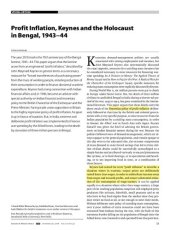 book Profit Inflation, Keynes, and the Holocaust in Bengal, 1943-44