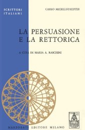 book La persuasione e la rettorica