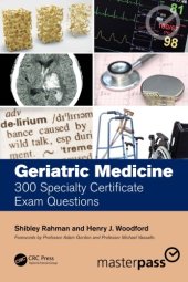 book Geriatric Medicine: 300 Specialty Certificate Exam Questions (MasterPass)