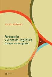 book Percepción y variación lingüística : enfoque sociocognitivo