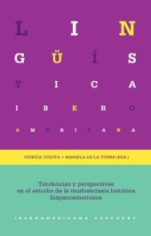 book Tendencias y perspectivas en el estudio de la morfosintaxis histórica hispanoamericana