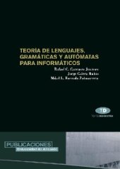 book Teoria de lenguajes, gramaticas y automatas para informaticos / Language theory, grammars and automata for computer