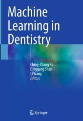 book Machine Learning in Dentistry