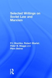 book Selected Writings on Soviet Law and Marxism