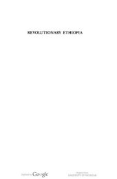 book Revolutionary Ethiopia : from Empire to people's republic