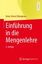 book Einführung in die Mengenlehre