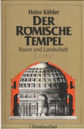 book Der roemische Tempel. Raum und Landschaft.