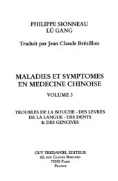 book Maladies et symtômes en médecine chinoise t.3