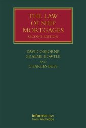 book The Law of Ship Mortgages