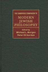 book The Cambridge Companion to Modern Jewish Philosophy