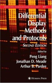 book Differential Display Methods and Protocols