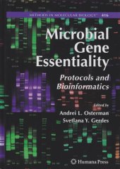 book Microbial Gene Essentiality: Protocols and Bioinformatics