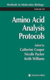 book Amino Acid Analysis Protocols