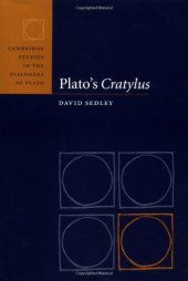 book Plato’s Cratylus